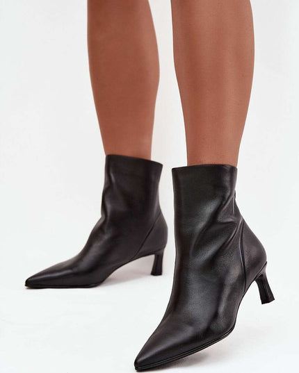 Heel boots model 219119