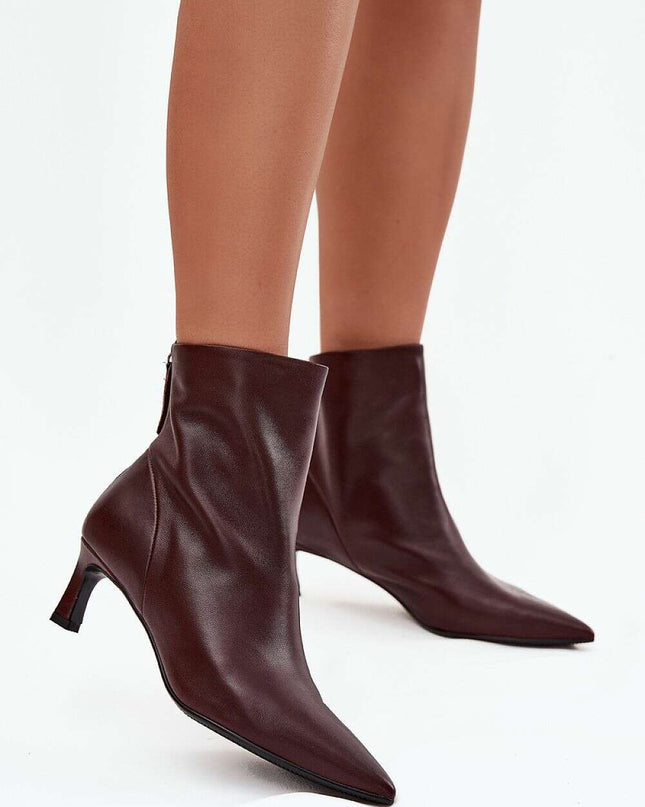 Heel boots model 219120