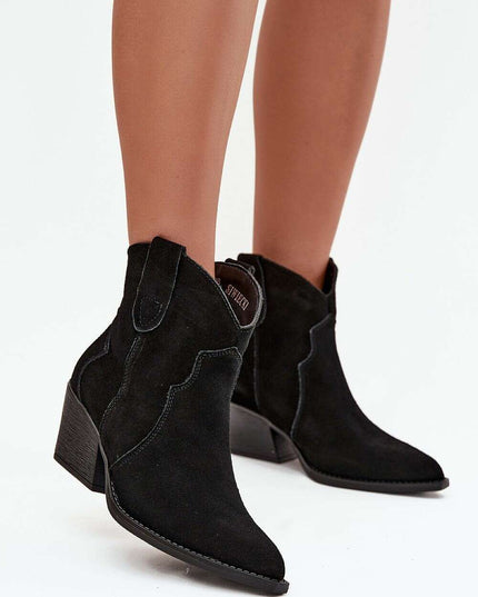 Heel boots model 219125