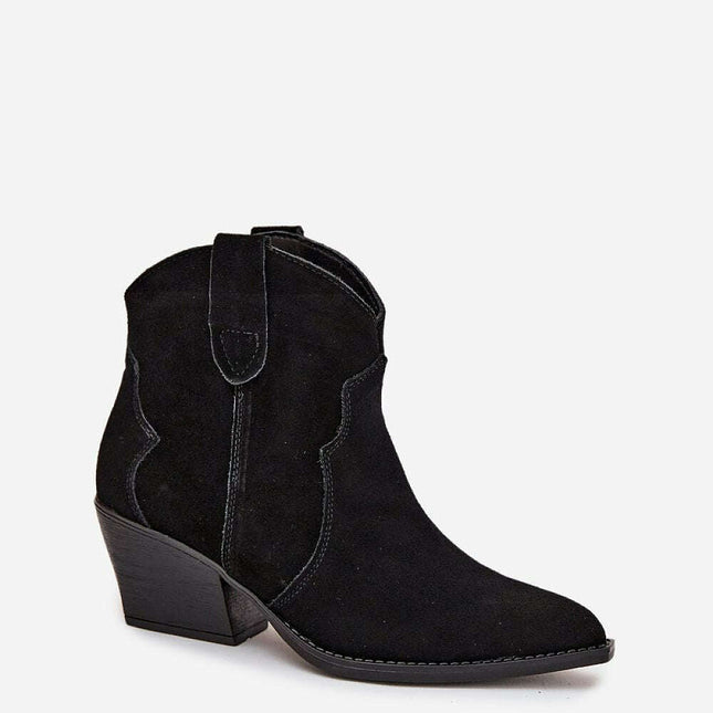 Heel boots model 219125