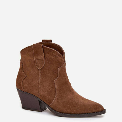Heel boots model 219126