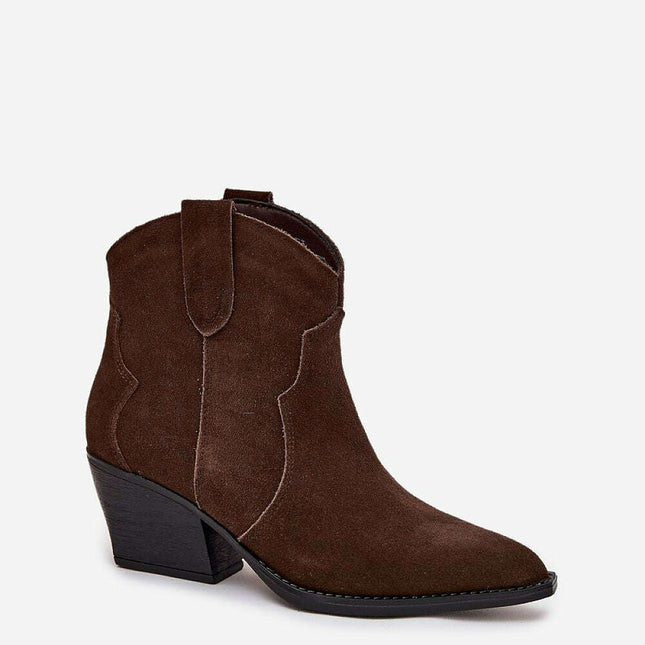 Heel boots model 219128