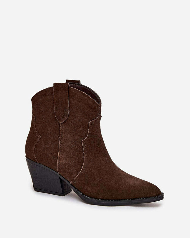 Heel boots model 219128