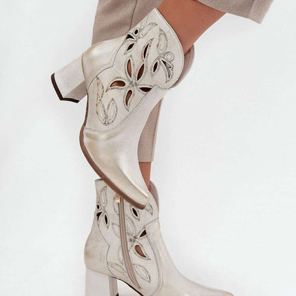 Heel boots model 219131