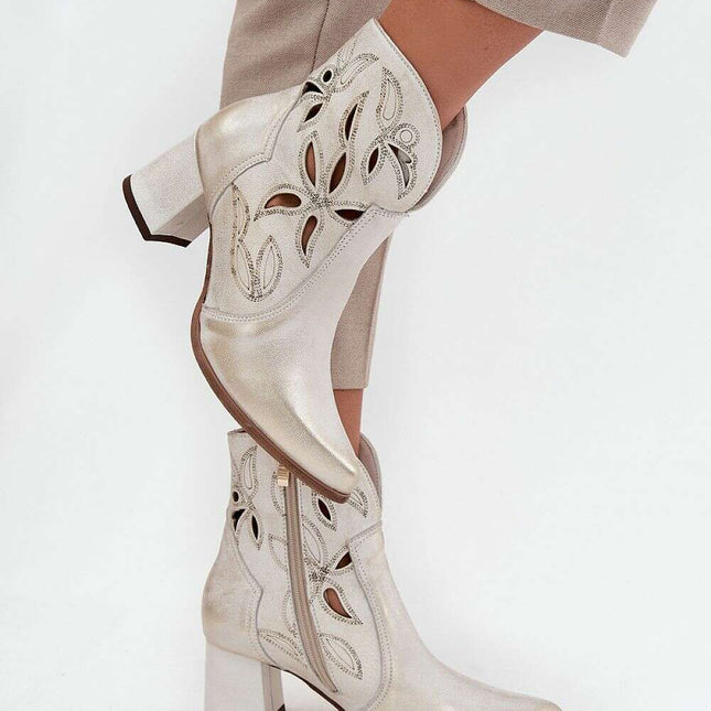 Heel boots model 219131