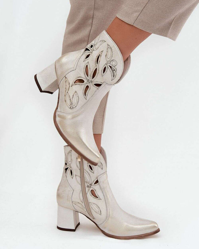 Heel boots model 219131