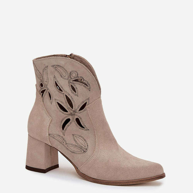 Heel boots model 219133