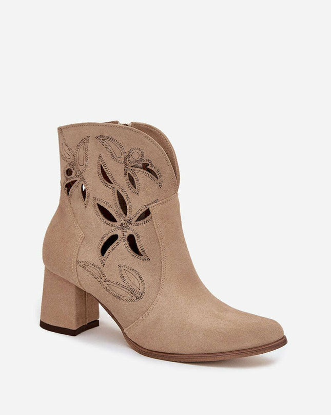 Heel boots model 219134