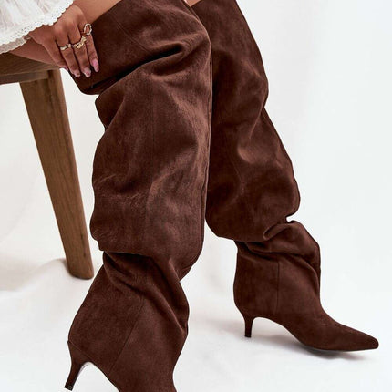 Heel boots model 219135