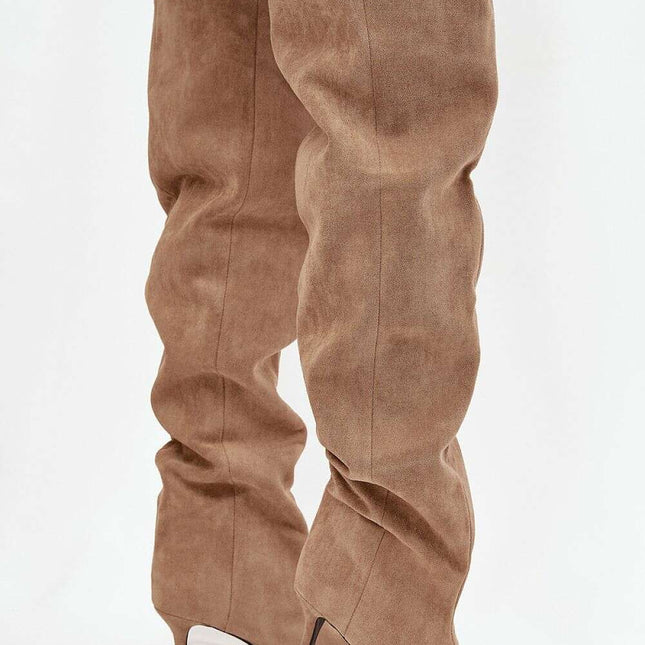 Heel boots model 219136