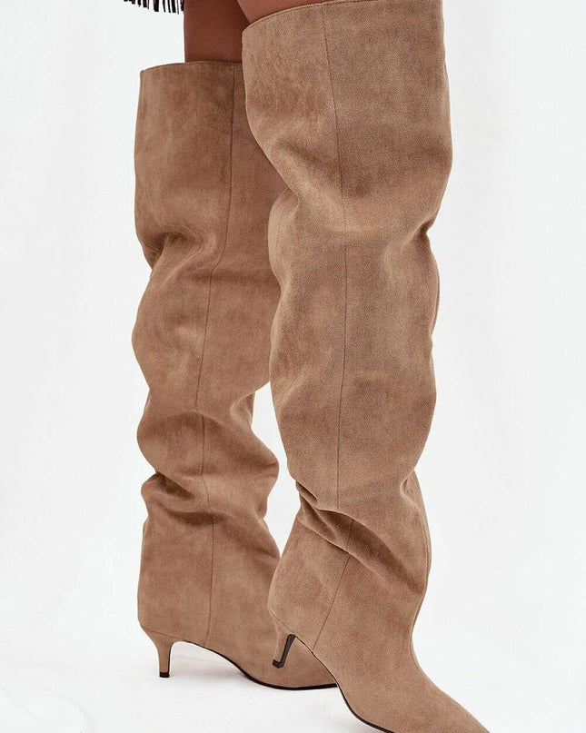 Heel boots model 219136