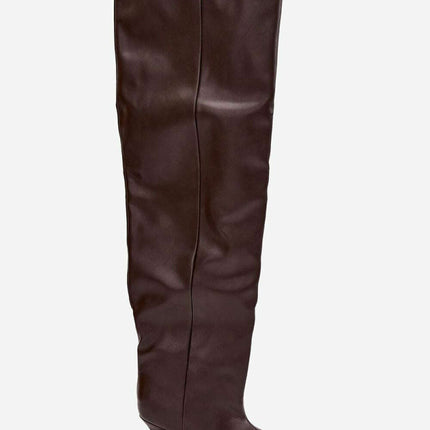 Heel boots model 219137