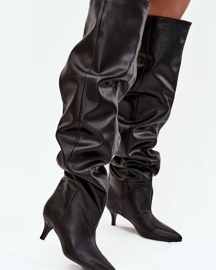 Heel boots model 219138