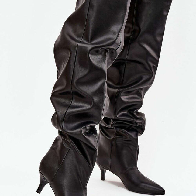 Heel boots model 219138