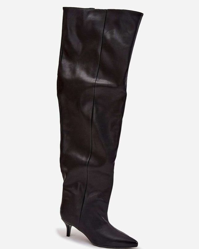 Heel boots model 219138