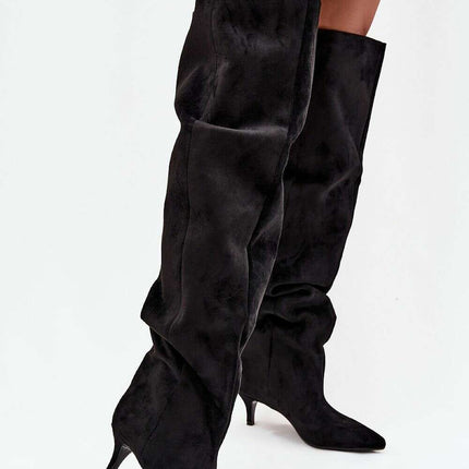 Heel boots model 219139
