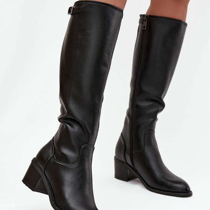 Heel boots model 219141