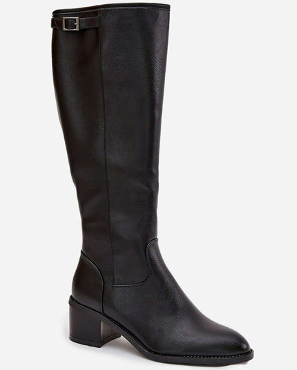 Heel boots model 219141