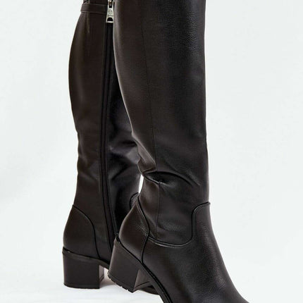 Heel boots model 219141