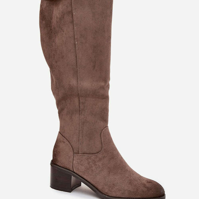 Heel boots model 219142