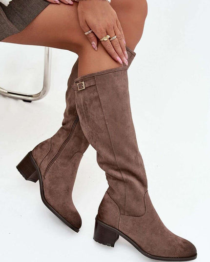 Heel boots model 219142