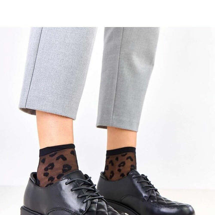 Heeled low shoes model 219166