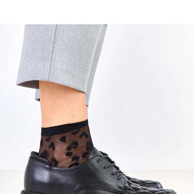 Heeled low shoes model 219166