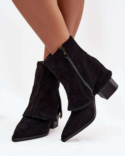 Heel boots model 219241