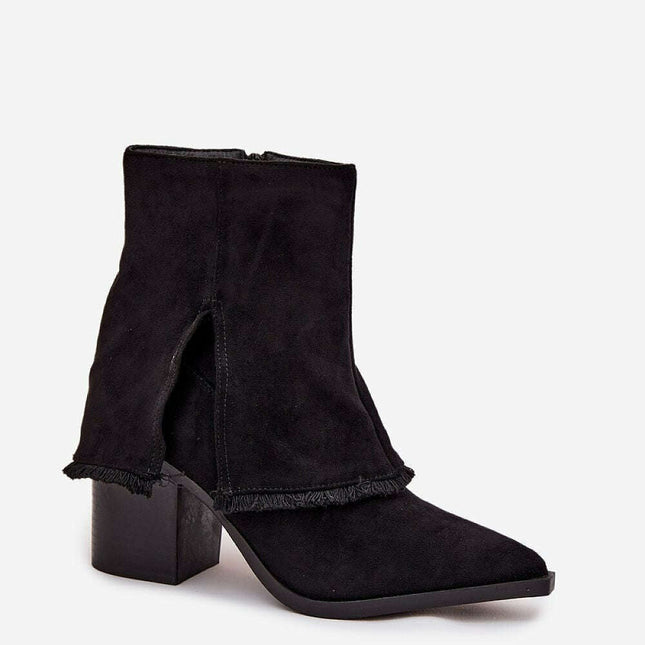 Heel boots model 219241