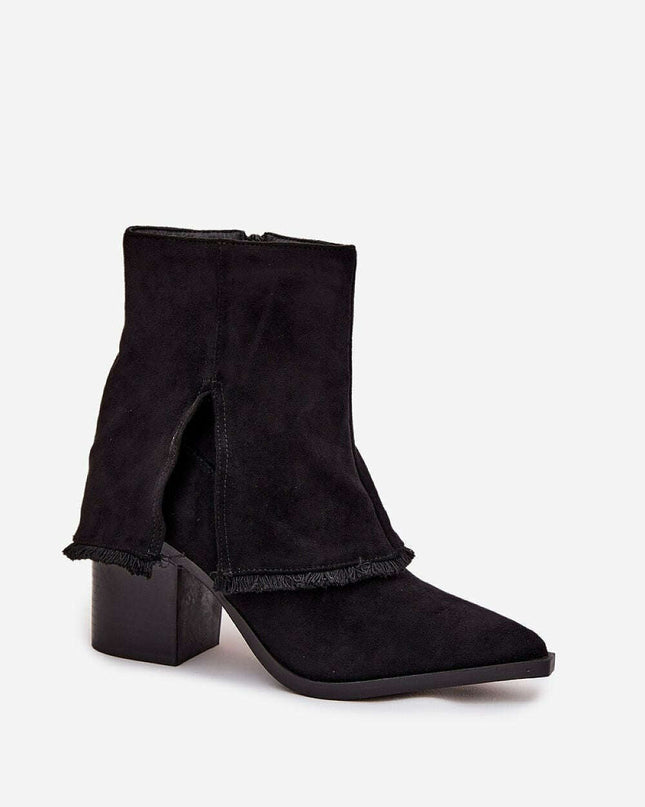 Heel boots model 219241