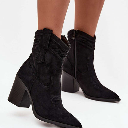 Heel boots model 219243