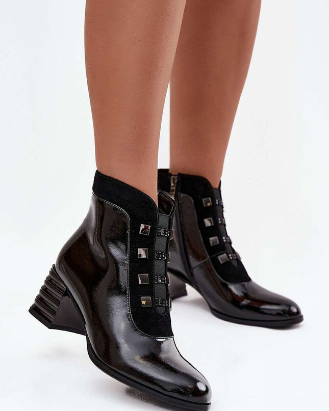 Heel boots model 219244