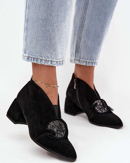 Heel boots model 219245