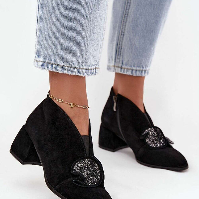 Heel boots model 219245