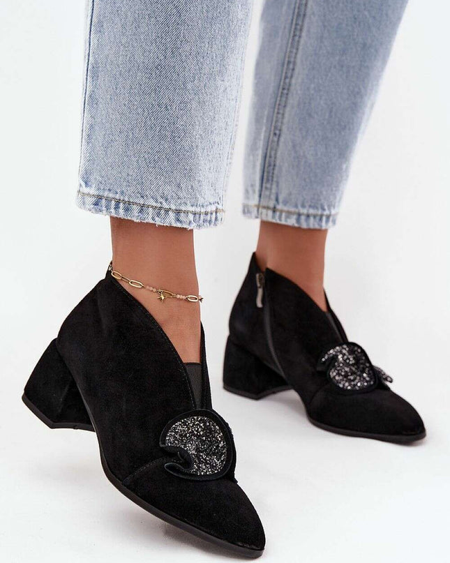 Heel boots model 219245