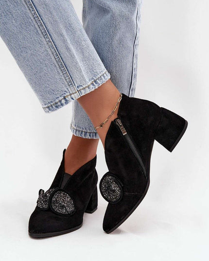 Heel boots model 219245