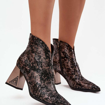 Heel boots model 219246