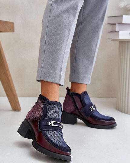 Heel boots model 219252