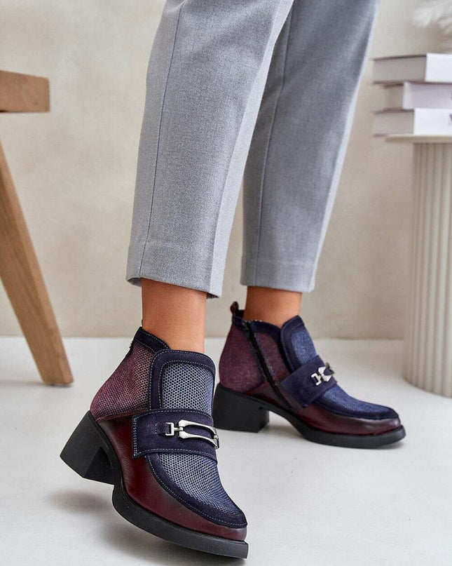 Heel boots model 219252