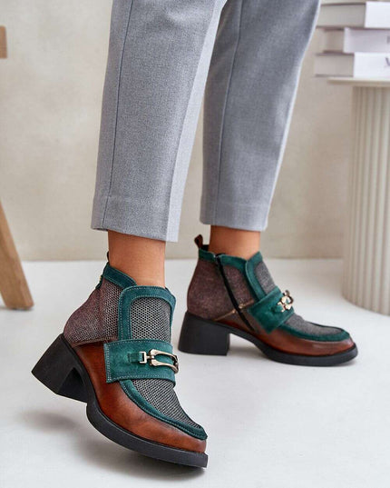 Heel boots model 219253