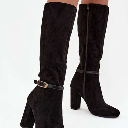 Heel boots model 219258