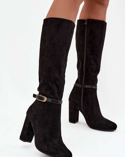 Heel boots model 219258