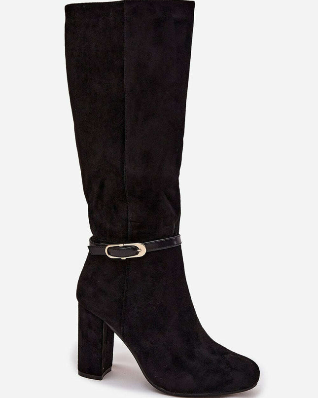 Heel boots model 219258