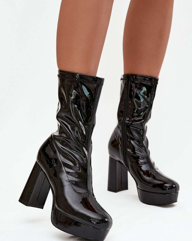 Heel boots model 219264