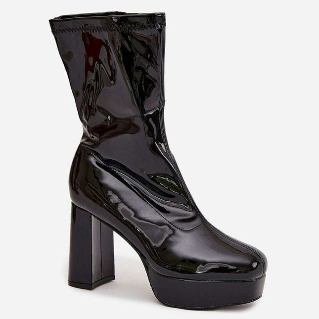 Heel boots model 219264