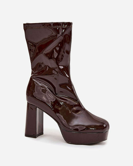 Heel boots model 219265