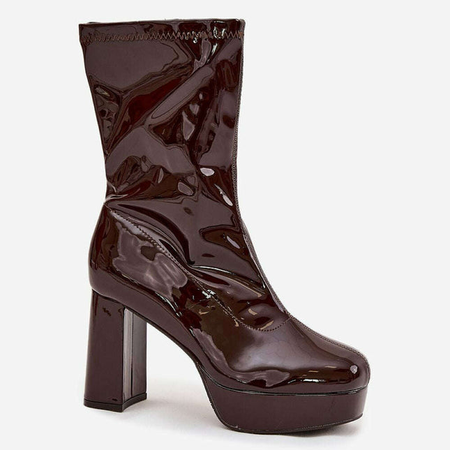Heel boots model 219265