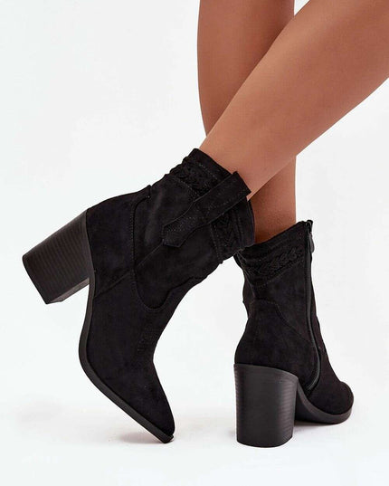 Heel boots model 219243