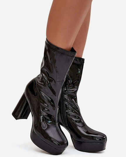 Heel boots model 219264