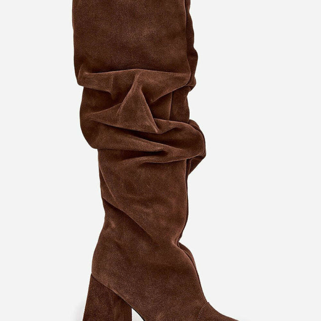 Heel boots model 219401